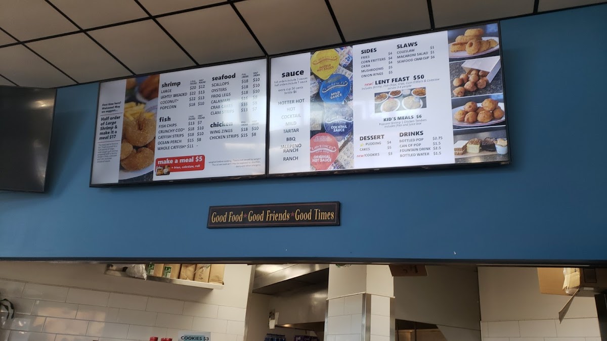 Lawrence's Fish & Shrimp Menu - Image 3
